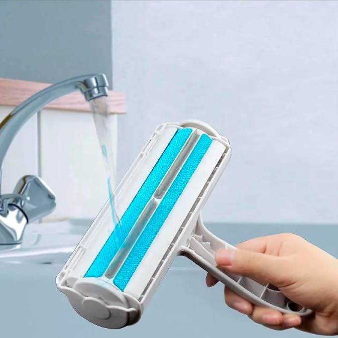 Pet Lint Roller for Clothes, Reusable, Easy Cleaning Catches and Removes Fluffs and Cats Or Dogs Hair from Furniture, Carpets, Clothes, Car Seats and Almost Every Surface