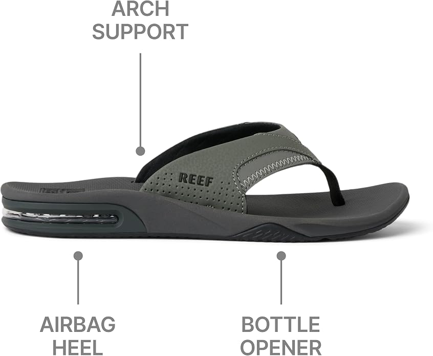 REEF Men's Fanning Bottle Opener Flip Flops