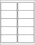 10 Up - Shipping Address Labels - 2" x 4" - 20000 Labels