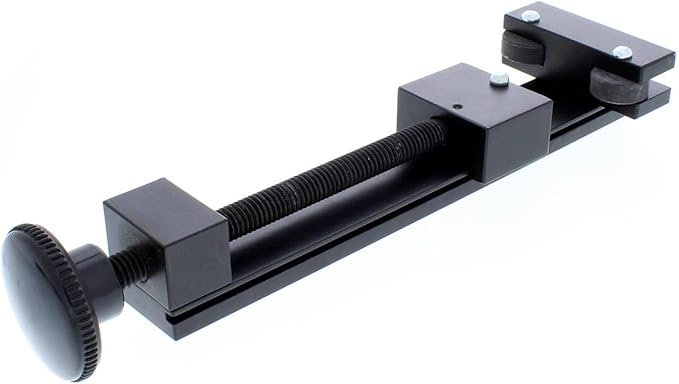 Speedway Motors Engine Motor Oil Filter Cutter Tool, Oil Filter Removal Tool, Fits Filter Up To 6 1/8” Diameter, Features Knurled Knob for Secure Grip and Adjustable Steel Shaft