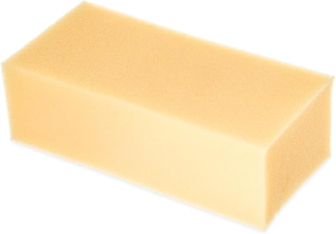 Carlisle FoodService Products 36550100 Commercial Cleaning/Washing Foam Sponge, 8.25", Yellow