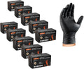 ANBOSON 10 Mil Heavy Duty Diamond Texture Nitrile Gloves, Large, 1000 Ct | High-Volume Bulk Supply for Commercial Teams, Continuous Daily Use with Fewer Reorders & Better Cost Control