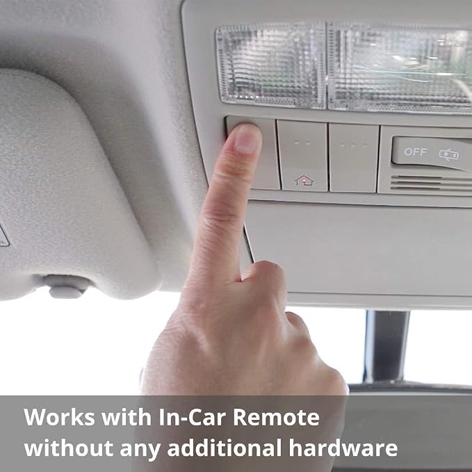 Skylink ATR-1622BK Atoms 1/2 HPF Garage Door Opener with Extremely Quiet Dc Motor, Belt Drive, Built-In Led Light, Skylinknet Enabled, Remote Controls, Keypad Keyless Entry, Deluxe Wall Console