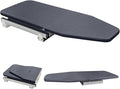 Retractable Foldable Ironing Board, 180° Swivel | Pull Out Ironing Board Closet Sliding Out Space Saving with Removable Heat Resistant Ironing Board Cover