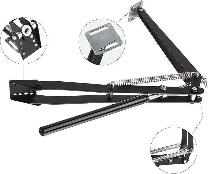 2 Pack Solar Automatic Window Opener, Thermal Sensitive Vent Opener Kit | Corrosion Resistant Greenhouse Supplies Stepless Opening for Greenhouse Accessories Hothouse, Dual Spring Up to 30lbs