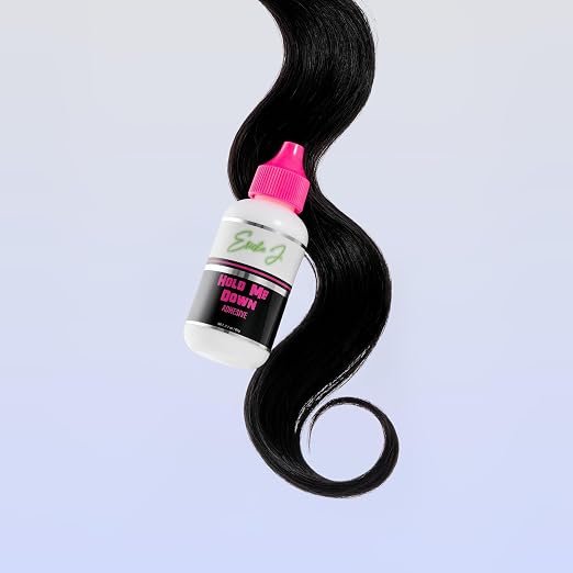 Ericka J. Hold Me Down Adhesive - Waterproof Lace Wig Glue for Strong Hold, Quick Drying, Sweat & Water Resistant – Sensitive Skin Friendly (60g / 2.1 oz, Watermelon)