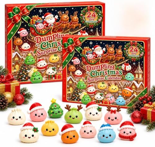 Christmas Squishies Advent Calendar 2026 Countdown for Adults