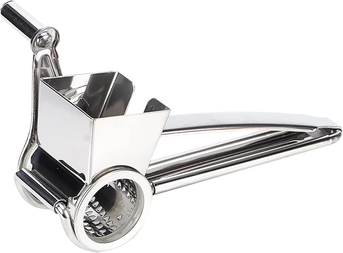 Cheese Grater, Stainless Steel Grater Vegetables Cutter Cheese Grater with Container Stainless Steel Used for Family Kitchen 1 X Cheese Grater Peeler