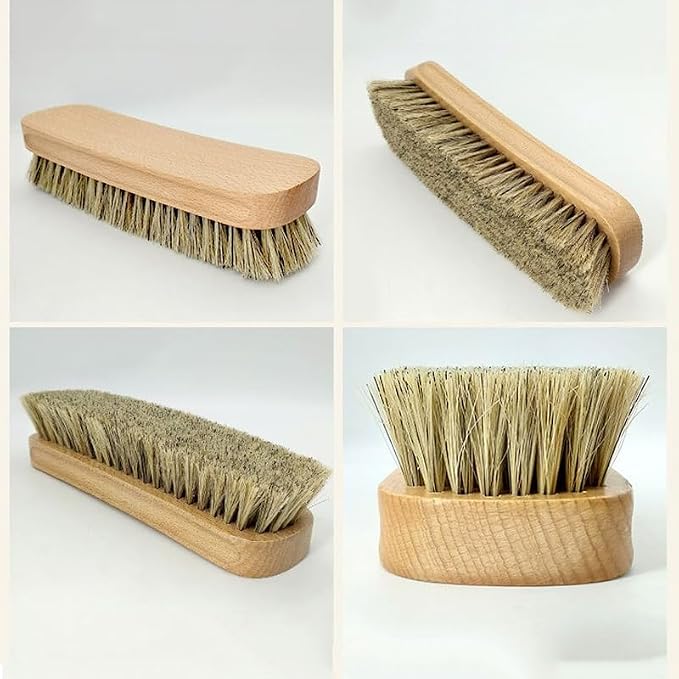 Large Horsehair Brush Dust Polishing The Shoe