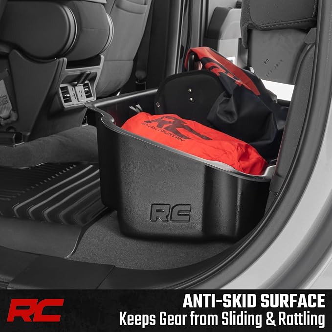 Rough Country Under Seat Storage for 19-22 1500 | 20-22 2500HD/3500HD - RC09051A