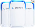 Clarifion - Air Ionizers for Home (3 Pack), Negative Ion Filtration System, Quiet Air Freshener for Bedroom, Office, Kitchen, Portable Air Filter Odor, Smoke Dust, Pets, Eliminator, Mini Air Cleaner