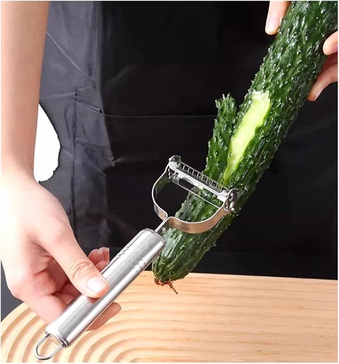 Stainless Steel 3-in-1 Peeler and Grater - Versatile Kitchen Tool(2pcs 3-in-1 Peeler)