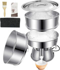 Sidasu Automatic Vibrating Sieve Shaker – 40 Mesh + 60 Mesh Flour Sifter, Electric 110V 55W Sifter Machine for Flours, Herbal Powder