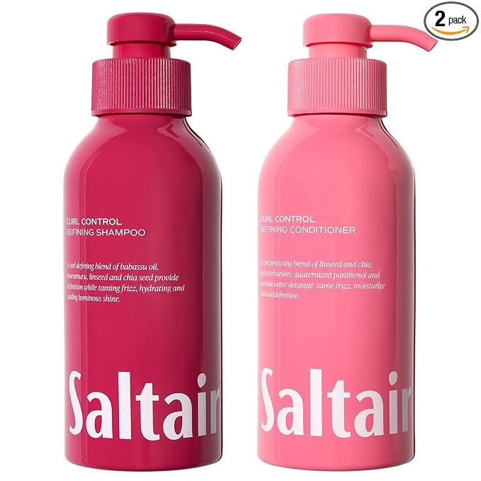 Saltair - Curl Control Haircare Set - Shampoo and Conditioner
