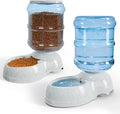 Kenond 3 Gallon Dog Feeder and Water Dispenser, Gravity Food Dispenser | Wide Mouth, Easy to Clean/ Gravity Filled/ Large Capacity/ Multi Pet Home