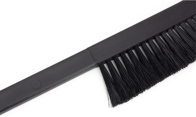 SPARTA Plastic Narrow Radiator Brush for Dusting Between Radiators, Vents, And Ducts, 24 Inches, Black, (Pack of 6)
