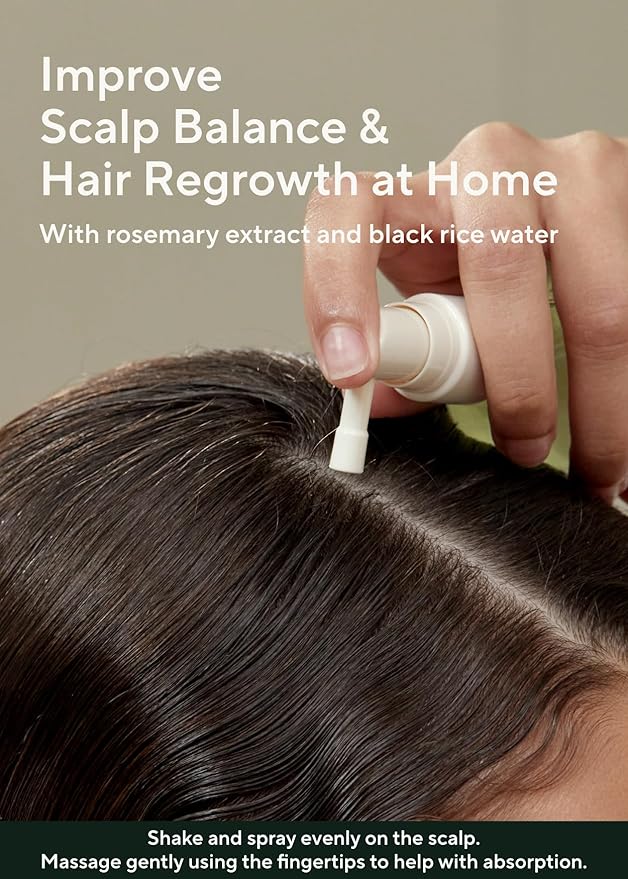 AROMATICA Root Enhancer (2 Packs) Rosemary Water Spray for Hair Growth – with Rosemary hair oil & caffeine & biotin - Korean hair care Hair Thinning Loss – Free from Sulfate, Silicone, and Paraben