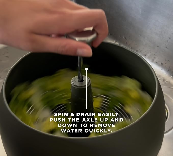 EVA SOLO | Salad Spinner, Green Tool | Danish Design & Functionality
