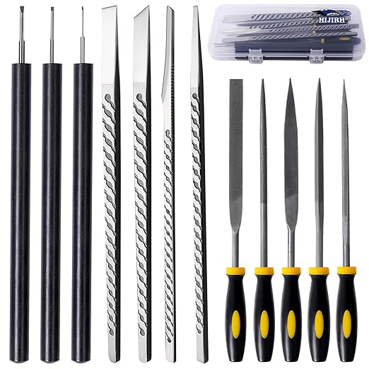 Pro Grade 3D Printing Accessory Tools with Tool Box for 3D Printer Modeler Basic Tools Diverse 3D Print Nozzle Cleaning Kit Mini Rotary Tool for Remove/Trim and Finish 3D Print