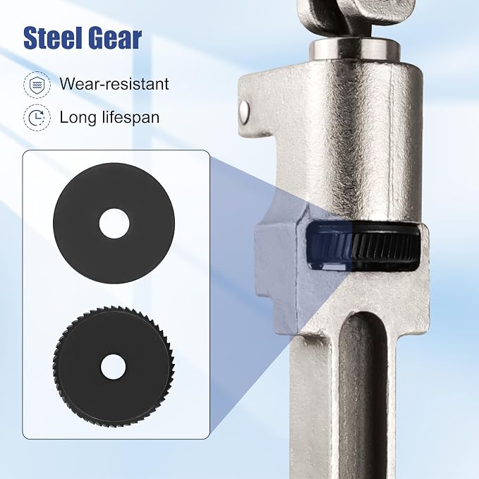 KT1100 Knife and Gear Replacement Kit for 1 Old Can Openers, Commercial Can Opener Replacement Parts - Knife/Blade & Gear, Easy to Replace