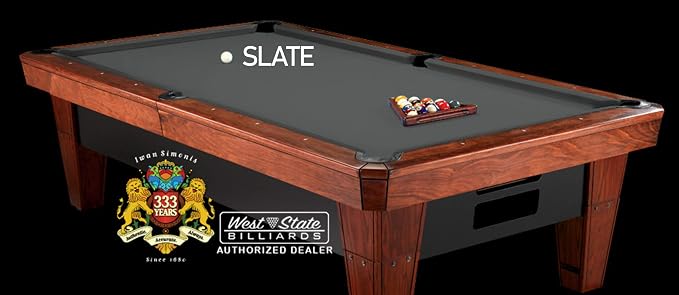 Simonis 860 Pool Table Cloth Replacement Kit for Tables Includes Precut Bed and Rail Cloth, Horsehair Brush, Spots, and Chalk (Multiple Colors)