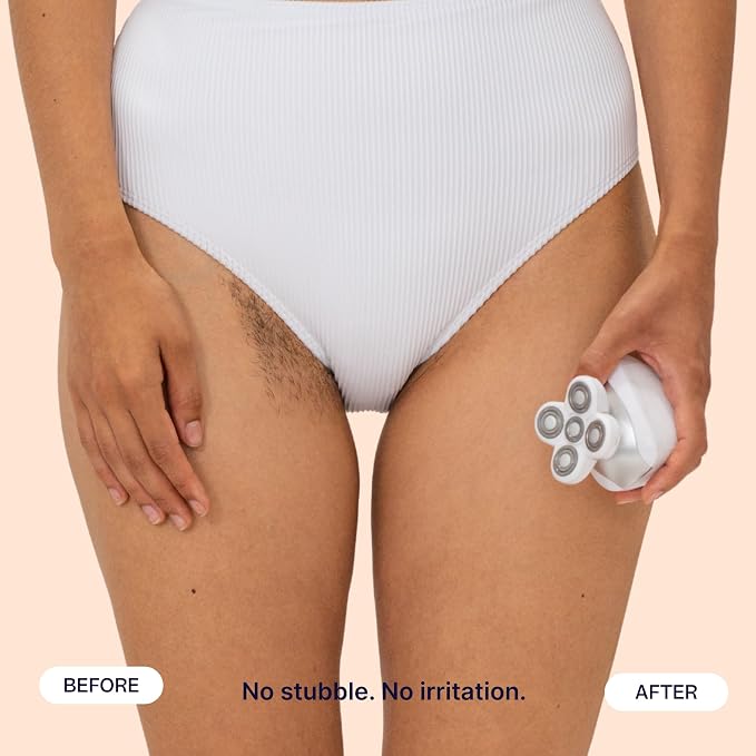 Freebird FlexSeries Electric Razor for Women - Silk Smooth Legs, Body Hair, & Pubic Shaver - for Private Area, Sensitive Skin, Bikini Trimmer