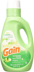 Gain Liquid Fabric Softener, Original, 64 Ounce