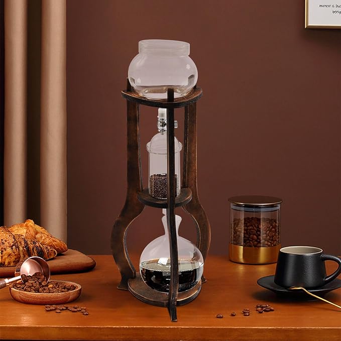 Cold Brew Coffee Pot Set Drip Filter Eco-coffee Iced Tool Coffee Maker 6-8 Cups