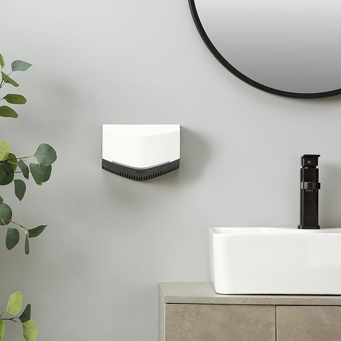 Hand Dryer for Home, Commercial Bathrooms, Hi-Speed Hand Dryer with Air Filter, Energy-Saver Mode, Speed/Volume Control, Automatic Air Blades Portable/w Stand or Wall Mount | Touchless | UL Certified