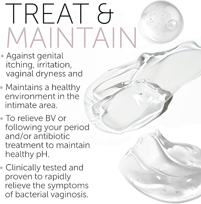 Bacterial Vaginosis Treatment | BV Treatment For Women | Natural Homeopathic Vaginal Ointment for Odor, Itching, BV, and Vaginal Microbiota Imbalance | 20 Pre Filled Applicators