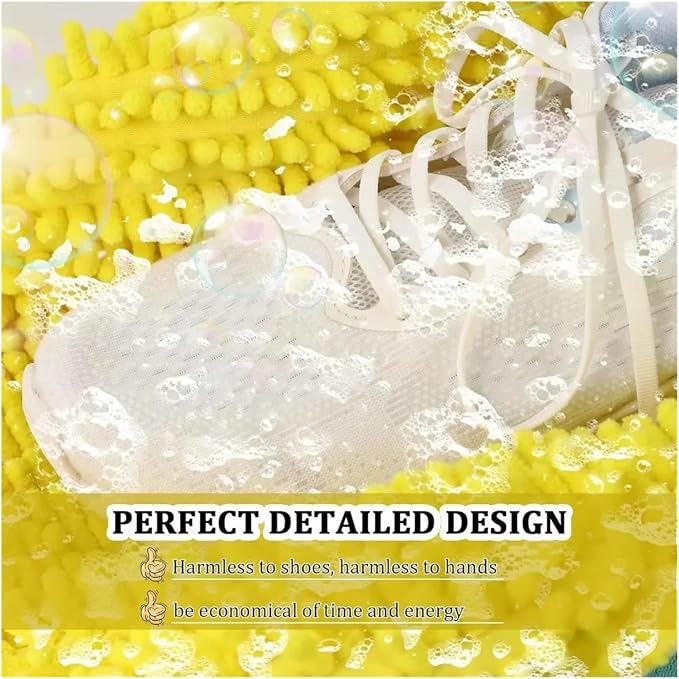 1pc Laundry Bag Shoe Washing Padded Net Protector(F)