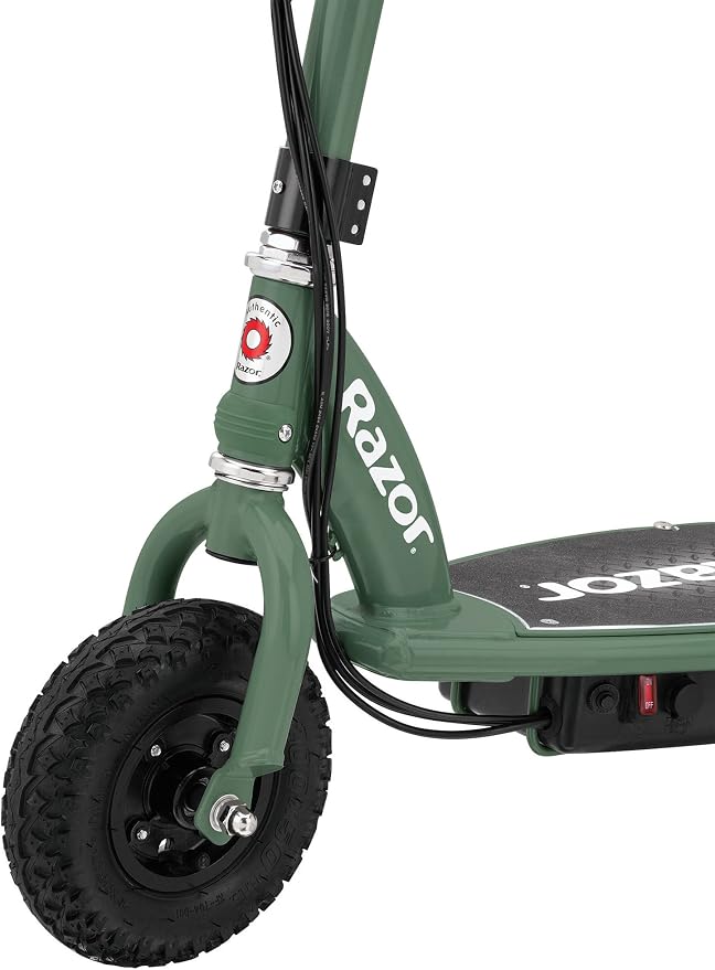 Razor RX200 Electric Off-Road Scooter for Kids Ages 13+ - Lightweight, Steel Frame, 24V Rechargeable Battery, Up to 12 MPH, Up to 8 Mile Range, for Riders up to 154 lbs