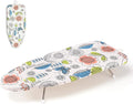Tabletop Ironing Board 12"x29" – Portable Folding Ironing Board with Thick Felt Padding, Heat-Resistant Cover, Stainless Steel Legs, Compact & Space-Saving Design (Butterfly Garden)