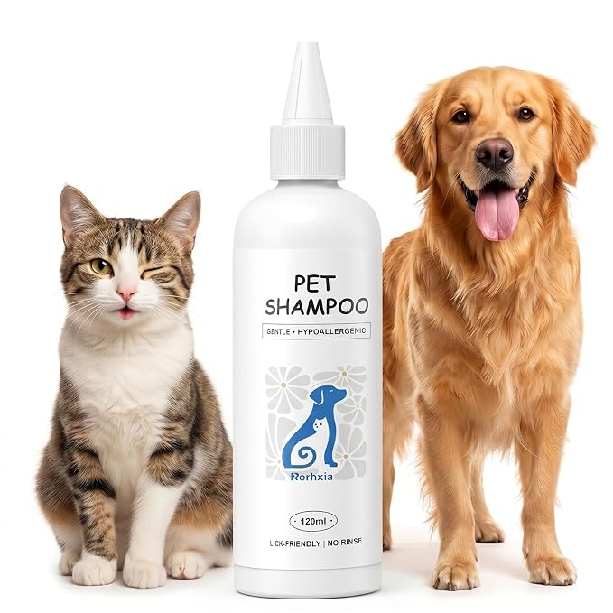 Rorhxia Steam Pet Brush Spray Refill Shampoo for Show Dog Cat, Lavender | Lavender, Deodorization, Pet Safe, Vet Approved, Soft Coat, Deep-Cleaning, pH-Balanced Formula