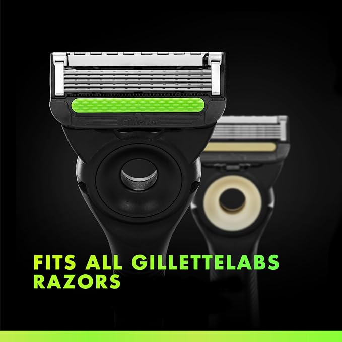 Gillette Labs Razor Blade Shaving Refills for Men, 4 count