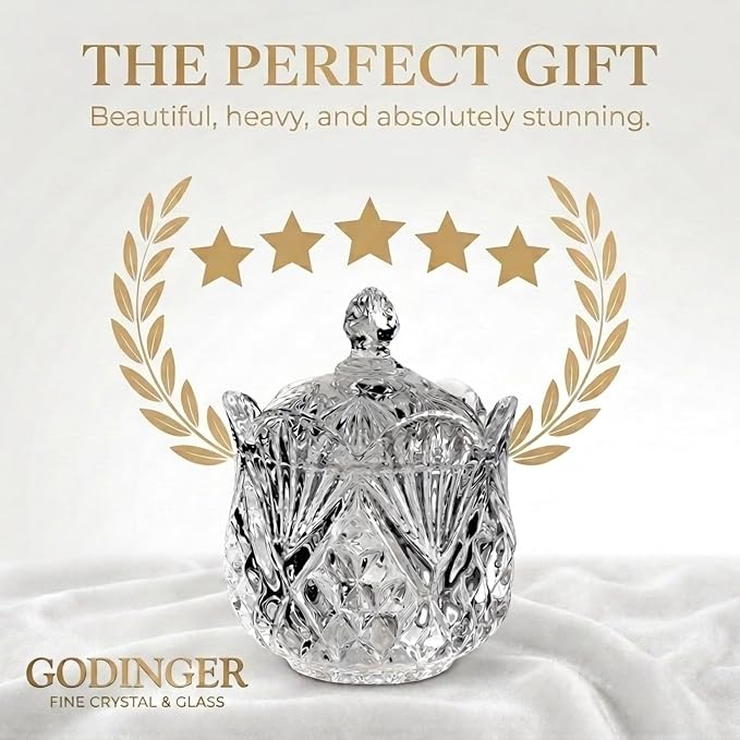 Godinger COVERED PINEAPPLE CANDY DISH
