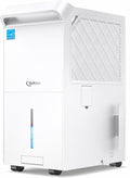 Vellgoo 6,000 Sq.Ft ENERGY STAR Most Efficient 2025 Dehumidifier for Basement, Max 140 Pint/Day Large Capacity Dehumidifier with Drain Hose, for Home, Large Rooms, Garage