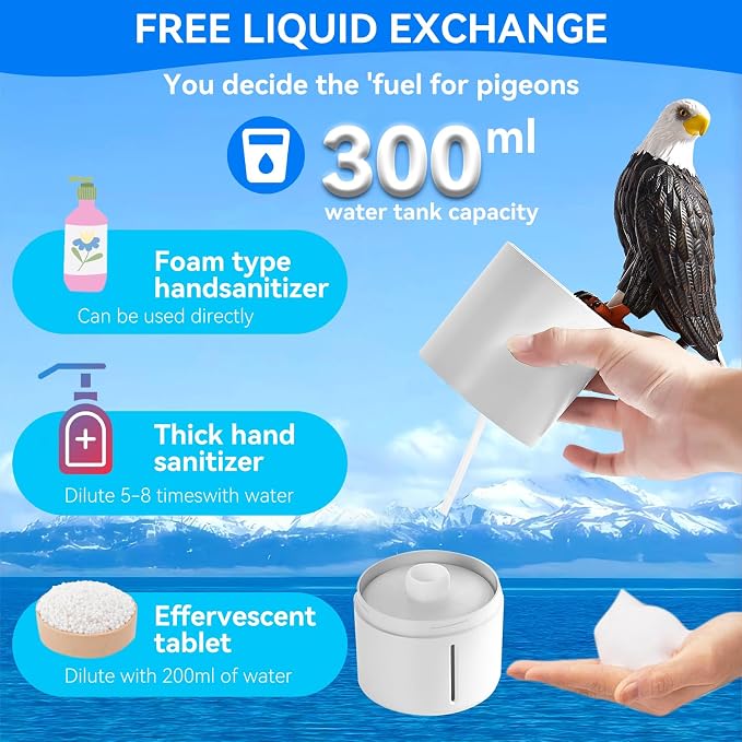 Bald Eagle Automatic Foam Soap Dispenser for Bathroom Kitchen