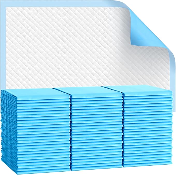 SOFYFINE 300 Count Chucks Pads Disposable 23"x36", Leakproof Adults Incontinence Bed Pads, Waterproof Underpads for Elderly, Extra Large Puppy Pee Pad, Baby Changing Liner