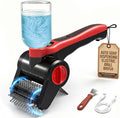 Electric Grill Brush, 100W High Power Cordless BBQ Cleaner with 300ml Water Spray Tank, IPX8 Waterproof Automatic Scrubber for Gas Charcoal Grills, 2-Speed Rechargeable Power Brush with Scraper