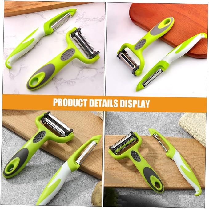 Cheese Grater, 2pcs Paring Peeler Vegetable Peeler Fruit Peeler Stainless Steel PeelerY