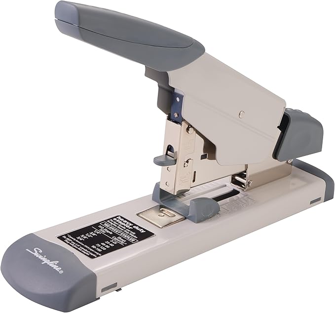 Swingline Heavy Duty Stapler, 160 Sheet Capacity, Includes Alignment Guide, Desktop Stapling, Platinum (39002)
