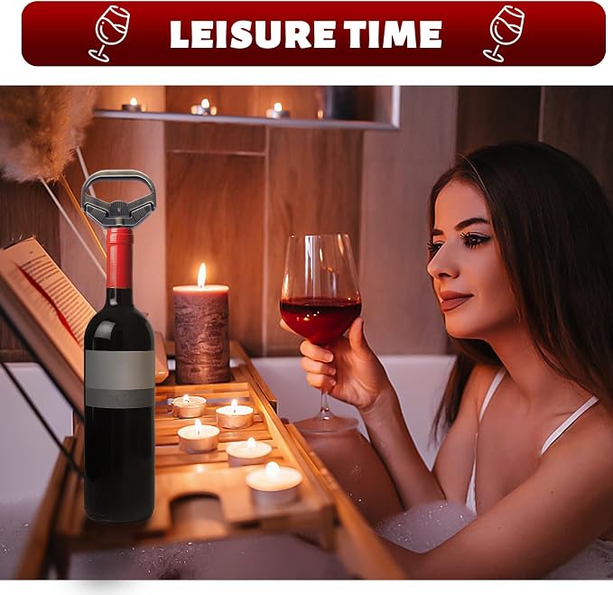 Classic-3Q 3-in-1 Ah So Wine Opener & Two Prong Cork Remover | Two Prong Wine Opener & Cork Remover,Vintage Cork Saver,3-IN-1 Utility, Heavy-Duty Build