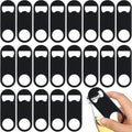 50 Pcs Bottle Openers Stainless Steel Flat Bottle Opener Bulk 3.4 x 1.3 Inches Bartender Beer Key Soda Can Mini Speed for Kitchen, Bar or Restaurant