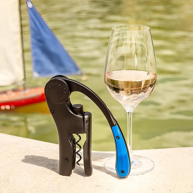 L'Atelier du Vin Oeno Motion Transatlantic Lever Corkscrew | Luxury Wine Bottle Opener Premium Gift Box Hand Made for Wine Tasting, Sommelier, Bartenders, Table Centerpiece Designed In France
