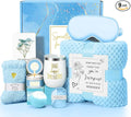 Happy Birthday Gifts for Women Mom Her Friend Sister Wife Grandma, Self Care Gift Get Well Relaxing Spa Gift Basket Set