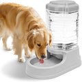 Kenond 2.5 Gallon Large Dog Water Dispenser, Automatic Gravity Water Bowl | Wide Mouth, Easy to Clean/ Gravity Filled/ Large Capacity/ Multi Pet Home