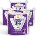 Tazza TAZZAWP1200 Wet Wipes - Bulk 4 x 1200 Ct, Durable Pre-Saturated Cleaning Gym Equip Wipes. 1 penny a wipe!