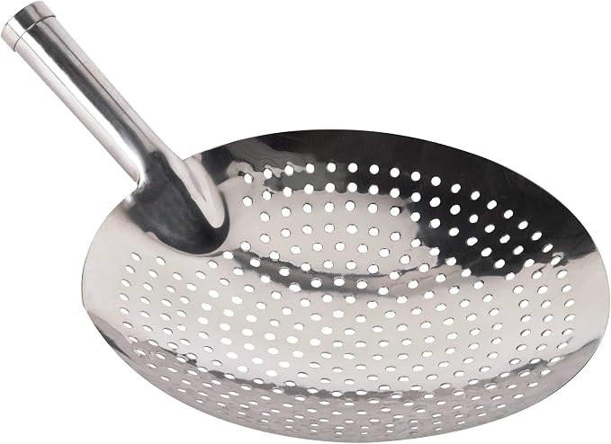 Town Food Service 15.5" Stainless Steel Mandarin Strainer