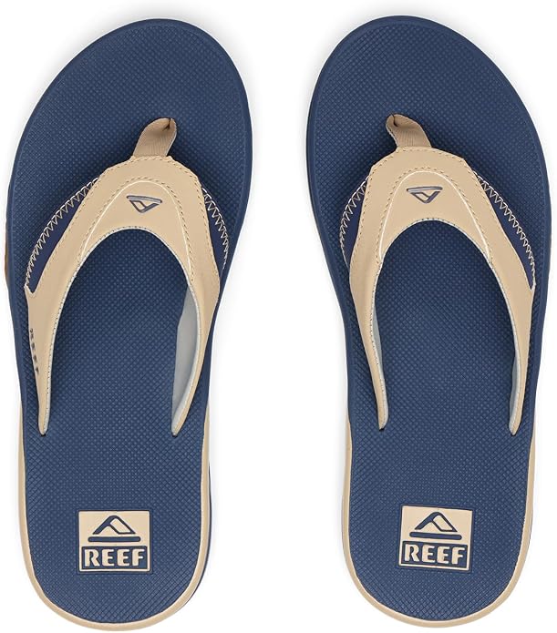 REEF Men's Fanning Bottle Opener Flip Flops